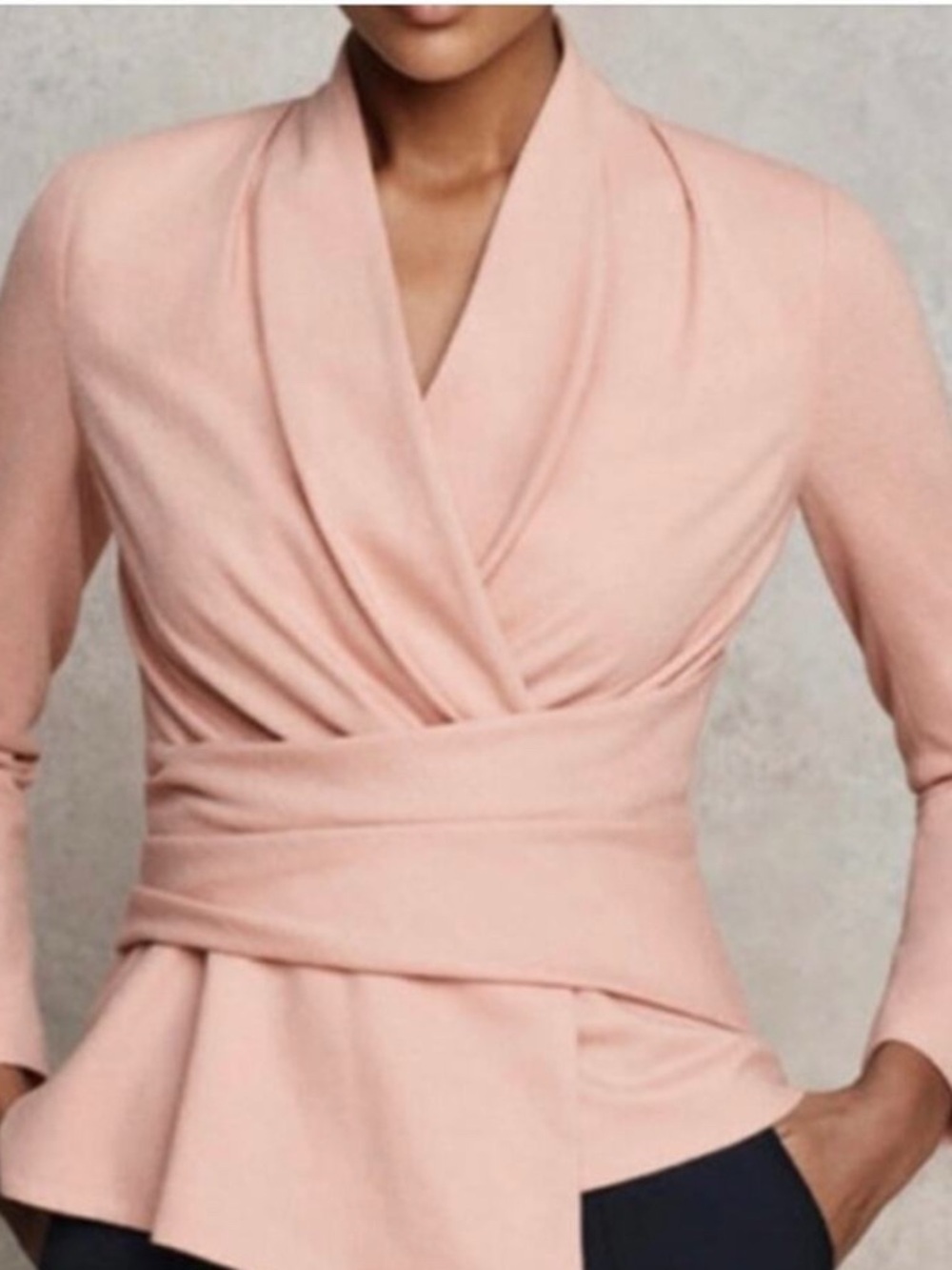 The Fold Belleville Top in pink